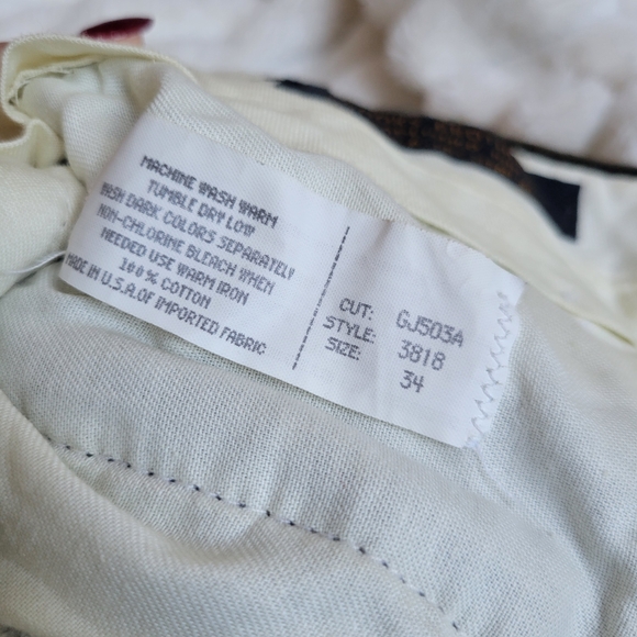 Brooks Brothers Dark Olive Corduroy Trousers - Picture 4 of 4